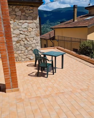 Bilocale 60mq + terrazza 40mq, arredato