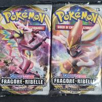 Bustine Pokemon Fragore Ribelle Sealed