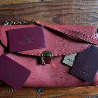 Borsa in pelle rossa Aigner