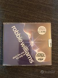 CD singolo Robbie Williams – She's the One / It's 