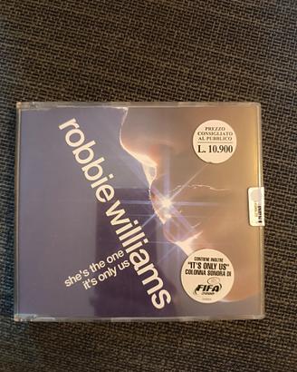 CD singolo Robbie Williams – She's the One / It's 