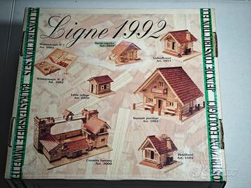 Raro Gioco Costruzioni Vintage per adulti in legno