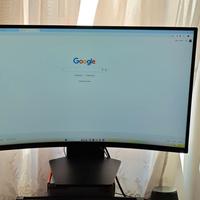 LG UltraGear 27” 2K Curved Monitor 27GS60QN