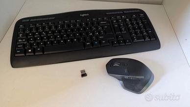 Tastiera Logitech MK330 + Mouse MX Master 2S + Tap