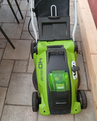 rasaerba greenworks 40v
