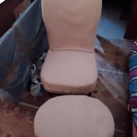 Poltrone e pouf vintage 