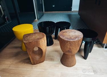 13 sgabelli/tav. Pols Potten + Kare – mai usati