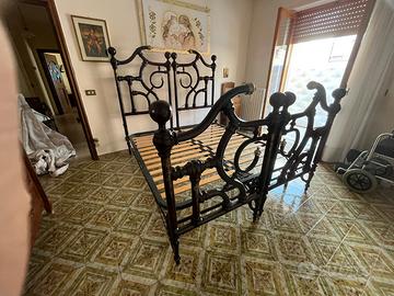 Letto antico inizio 900