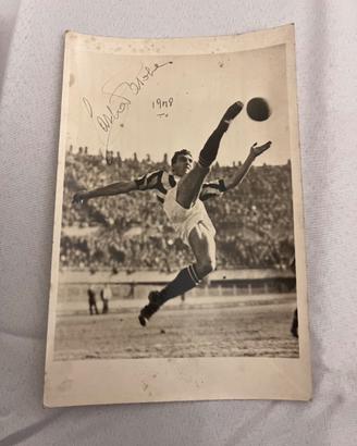 foto carlo parola autografata gadget vintage juve