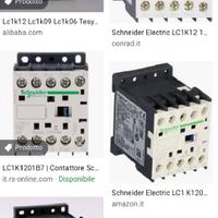 Contattore di potenza Siemens SIRIUS E Schneider