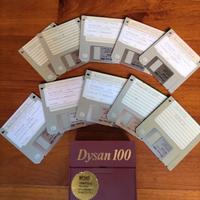 Floppy Disk lotto 10 + Box contenitore dischi PC