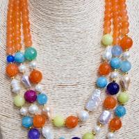 Collana in pietra naturale artigianale