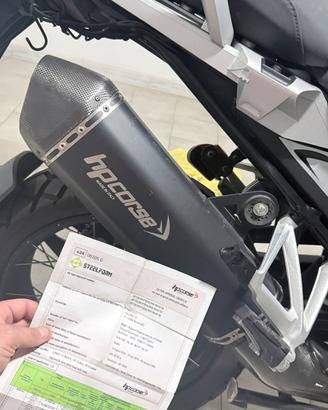 Scarico hp corse bmw GS 1200/1250