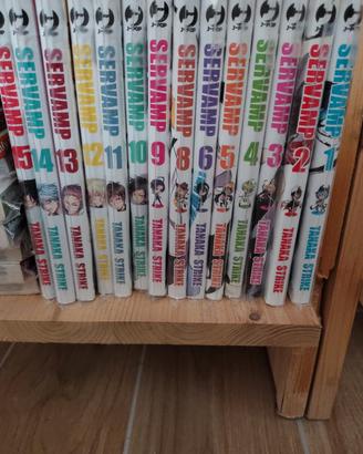 Manga Servamp 1-15