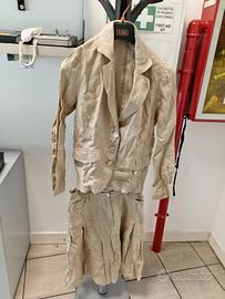 Completo 100% lino nuovo made in Italy