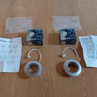 Set 2 faretti orientabili ad incasso Nuovi