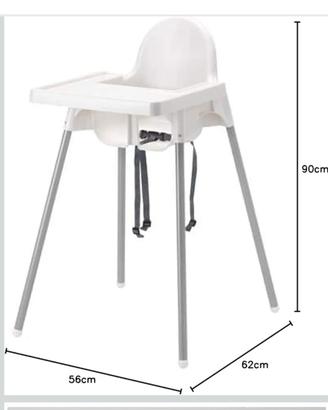 Seggiolone pappa ikea antilop
