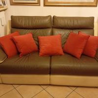 Divano 2 posti Relax pelle Chateau d'Ax