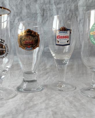   Bicchieri da birra da collezione 