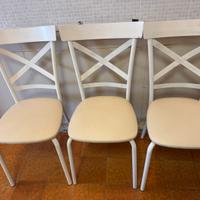 Set n’3 sedie in metallo