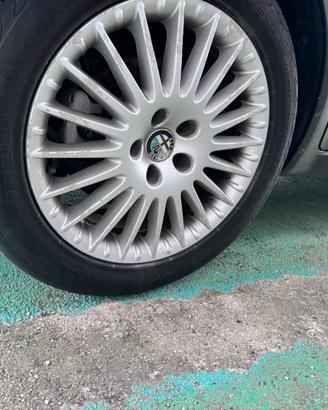 Cerchi Alfa romeo 17 con gomme invernali