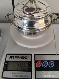 Zuccheriera+ cucchiaino in argento 