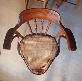 Sedia tripode Thonet Kohn