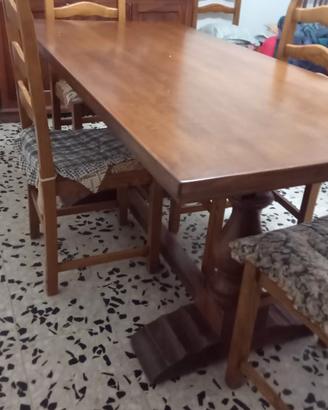 tavolo.170 x80 + 6sedie