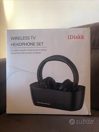 Cuffie wireless per TV iDiskk Hi-Fi audio