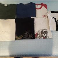 10 t shirt e 6 polo ( di marca)