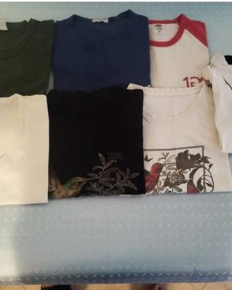 10 t shirt e 6 polo ( di marca)