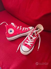Converse All Star Rosse n. 37