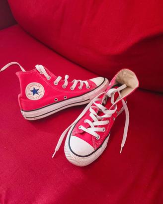 Converse All Star Rosse n. 37