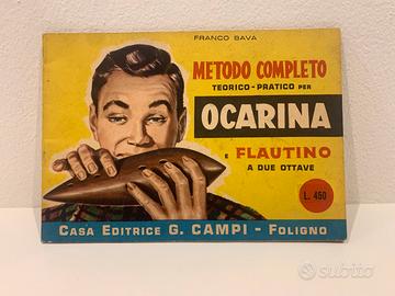 Libretto teorico per Ocarina e Flautino vintage