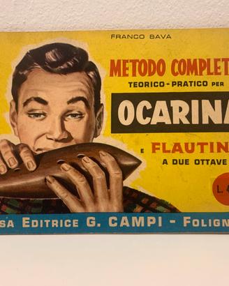 Libretto teorico per Ocarina e Flautino vintage