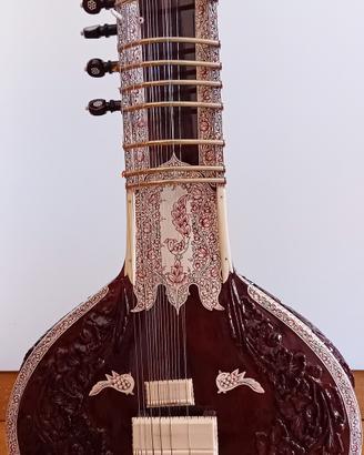 SITAR PROFESSIONALE 2 CASSE CON CUSTODIA  RIGIDA