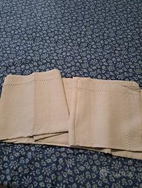 lenzuolo  matrimoniale di lino nuovo