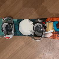 SNOWBOARD BAMBINO-A CM 120 ATTACCHI SALOMON