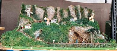 Presepe artigianale cm 95x50
