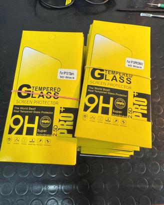 Lotto Pellicole vetro temperato iphone