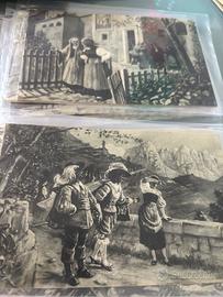 Cartoline primi 900 Promessi sposi