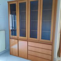 Libreria in legno massello Vintage