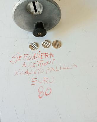 Gettoniera a gettoni per calciobalilla