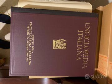 Enciclopedia Italiana Treccani 1949 — 36 volumi