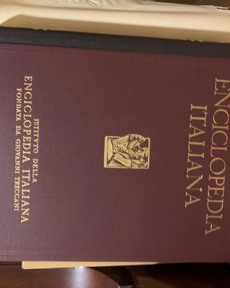 Enciclopedia Italiana Treccani 1949 — 36 volumi