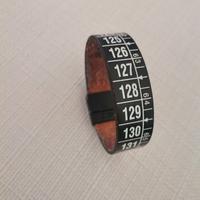 Braccialetto in vera pelle New Zealand Black