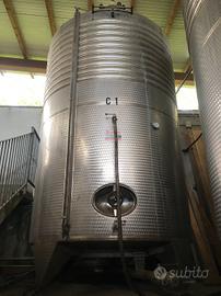 serbatoio acciaio inox 100 hl