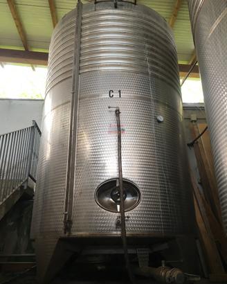 serbatoio acciaio inox 100 hl