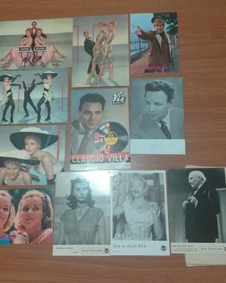 Cartoline Kessler,Claudio Villa,Sofia Loren,NPizzi