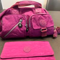Borsa Kipling con portafoglio